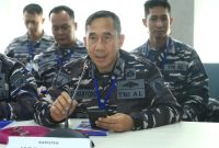 Kepala Dinas Penerangan (Kadispen) Kodiklatal, Kolonel Marinir Suharyono