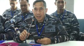 Kepala Dinas Penerangan (Kadispen) Kodiklatal, Kolonel Marinir Suharyono