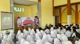 Bag SDM Polres Bojonegoro sosialisasi penerimaan Polri Terpadu di SMKN Kanor