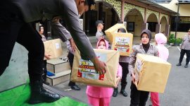Polres Tanjung Perak salurkan bantuan kemanusiaan ke korban banjir di Jawa Tengah