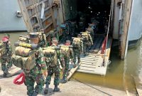 556 Dikmata TNI AL 43/2 lattek renang laut dan berlayar