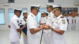Sertijab 2 tongkat komando Jajaran Pusdikbanmin