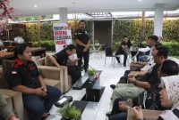 Polres Trenggalek berbuka bareng jurnalis