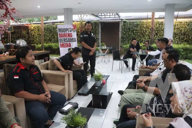 Polres Trenggalek berbuka bareng jurnalis