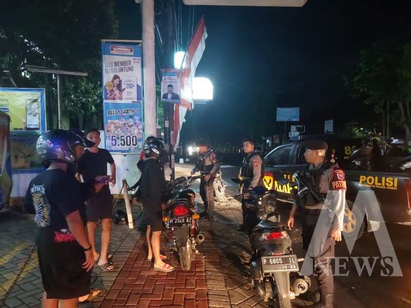 Polres Jember Patroli Aksi Balap Liar