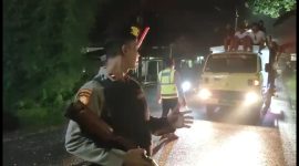 Polisi amankan 5 truk dan pickup beserta sound sistem