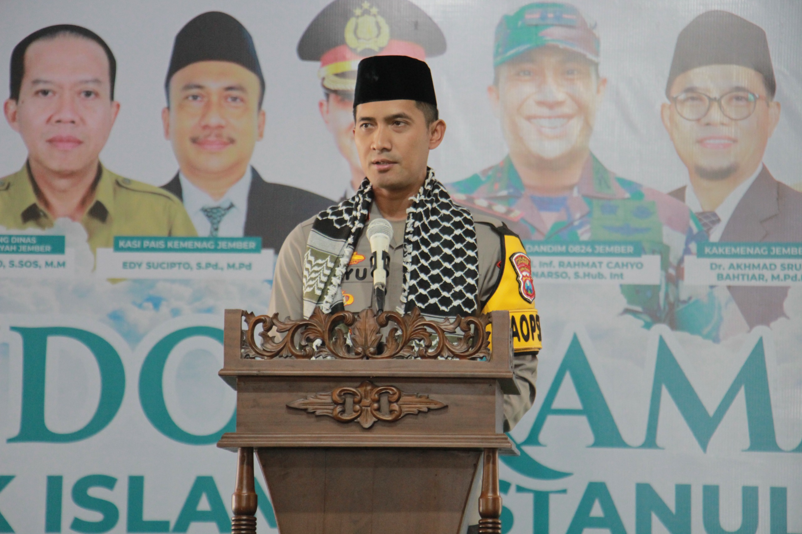 Kapolres Jember AKBP Bayu Pratama Gubunagi