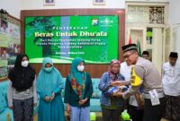 Polres Tanjung Perak Gelar Bansos untuk Dhuafa
