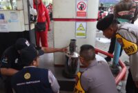 Polres Pasuruan Kota dan UPTD Metrologi Sidak SPBU