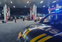 Polres Tulungagung patroli di SPBU jelang lebaran