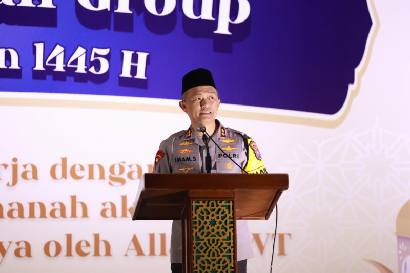 Kapolda Jatim Irjen Pol Drs. Imam Sugianto