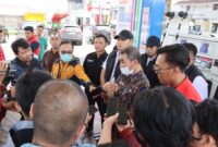 Satreskrim Polres Malang Sidak SPBU
