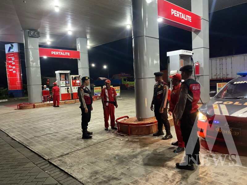 Polres Probolinggo Patroli SPBU
