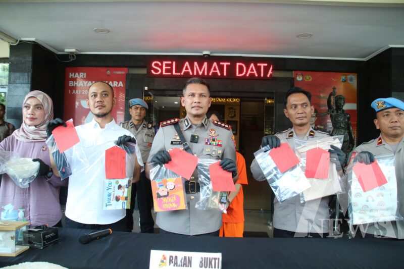 Polresta Malang Kota amankan Babysitter beserta barang buktinya