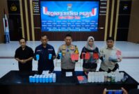 Polres Blitar Kota, amankan 2 perakit dan penjual bahan peledak beserta barang buktinya