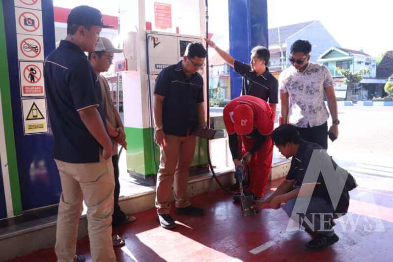 Polres Ponorogo sidak SPBU jelang lebaran