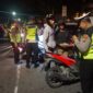 Satlantas Polres Kediri Kota amankan motor non spektek untuk balap liar