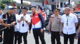Tim Gabungan Polda Jatim Sidak SPBU
