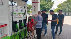 Satreskrim Polres Jember Sidak SPBU