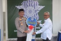 Kapolres Probolinggo AKBP Wisnu Wardana resmikan pospol gending