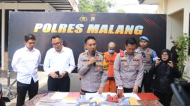 Wakapolres Malang Kompol Imam Mustolih ungkap kasus perampokan