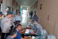 Kapolres Ponorogo AKBP Anton Prasetyo tinjau Rikkes Sopir