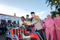 Kapolrestabes Surabaya Kombespol Pasmar Royce Berbagi Berkah di Bulan Ramadhan