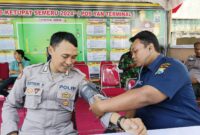 Anggota Polres Tulungagung saat Rikkes di Operasi Ketupat Semeru 2024