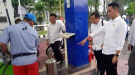 Tim Gabungan Polres Mojokerto Sidak SPBU