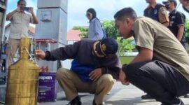 Tim Gabungan Polres Kediri Kota Sidak SPBU