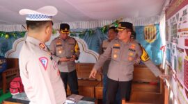 Kapolres Nganjuk AKBP Muhammad cek pospam dan posyan