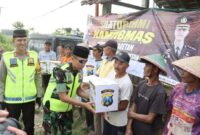 Kapolres Magetan AKBP Satria Permana bersama Dandim 0804 Letkol Inf. Hasan Dasuki patroli sinergitas