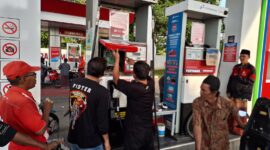 Satreskrim Polres Pamekasan Sidak SPBU