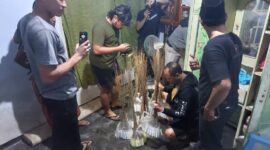 Polres Bangkalan Jelang Lebaran Amankan Ribuan Petasan dan 2 Kuintal Bubuk Mercon