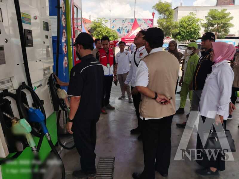 Satreskrim Polres Bojonegoro Sidak SPBU