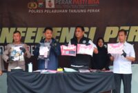 Polres Tanjung Perak Ungkap 55 Kasus dengan 60 Tersangka