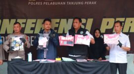Polres Tanjung Perak Ungkap 55 Kasus dengan 60 Tersangka