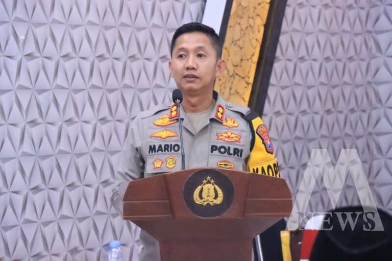 Kapolres Bojonegoro AKBP Mario Prahatinto