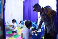 Kapolres Bojonegoro AKBP Mario Prahatinto saat Cek Posyan