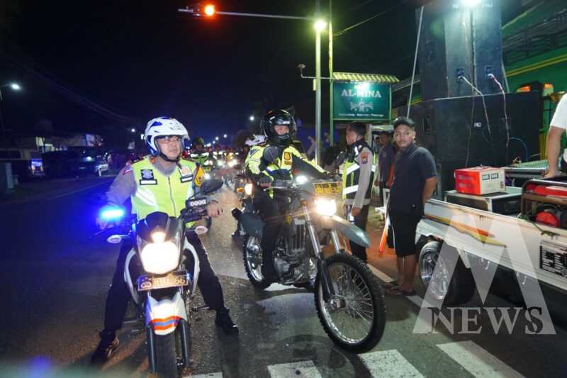 Patroli Gabungan TNI Polri jaga ketertiban malam takbir dan pulangkan 17 mobil sound horeg