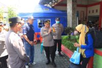 Kapolres Ngawi Kunjungi Posyan Terminal Bus Kertonegoro