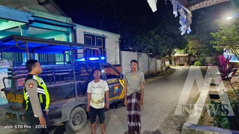Polres Bondowoso Patroli Pemukiman