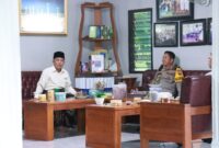 Kapolres Bojonegoro AKBP Mario Prahatinto silaturahmi ke tokoh agama