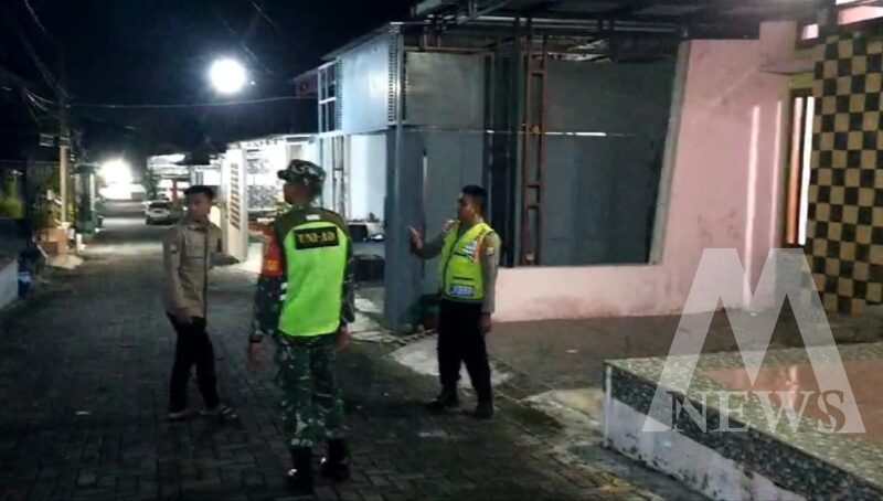 Polres Pamekasan patroli rumah kosong ditinggal mudik pemilik