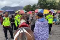 Kapolres Probolinggo AKBP Wisnu Wardana gelar patroli di TNBTS