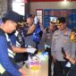 Kapolres Ngawi AKBP Argowiyono didampingi Kasatlantas tinjau terminal Kertonegoro
