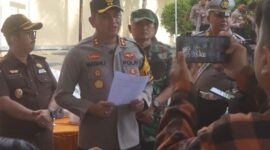 Kapolres Probolinggo AKBP Wisnu Wardana tinjau lapangan