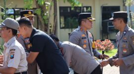 Kapolres Nganjuk AKBP Muhammad gelar halal bihalal