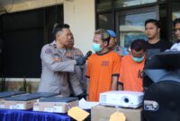 Polres Malang tangkap tersangka beserta barang buktinya