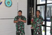 Danpusdikhidros Letkol Laut (P) Tri Ariyah Hari Saputra saat Halal Bihalal